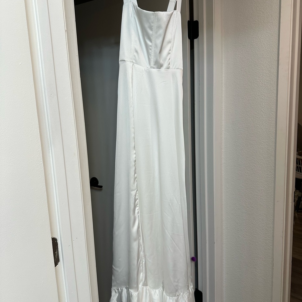 Show Me Your MuMu White Maxi Dress - Picture 3 of 8